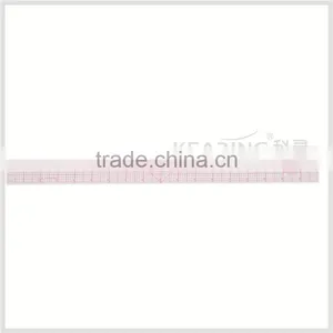 Kearing Super Quality Sandwich Line Printing Flexible Garment Ruler for Sewing Students Study Using Never Paint-off 18"long#8085 thumbnail-1