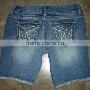 Denim Shorts, Ladies Stylist Denim Sexy Shorts thumbnail-4