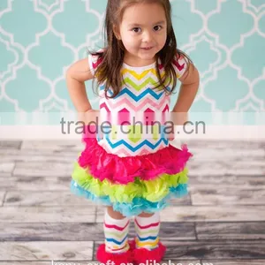 Children Clothes 2016 Wholesale Babies Boutique Clothing Girls Summer Set thumbnail-3