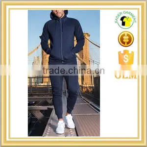 Wholesale Design Your Own Tracksuit Black Color Men Suit Slim Fit With Factory Price thumbnail-1