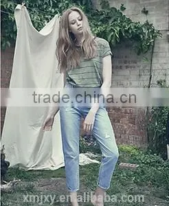 100% Cotton Regular Fitting Army Tee for Woman thumbnail-4
