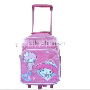2014 New Arrival Girl's Cartoon Trolley School Bag thumbnail-1
