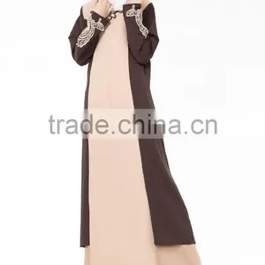 Walson Latest Design Muslim Dress Girl Names Muslim Elegant Party Dress thumbnail-5