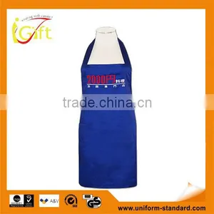 High Quality Cotton Polyester Best Blue Children Apron thumbnail-1