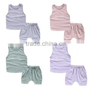 Wholesale Baby Clothing Sets Newborn Girl Sets 100% Cotton thumbnail-1