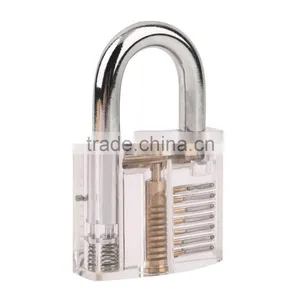 Transparent High Quality Beautiful Design Modern Style Visible Cutaway Practice Padlock Lock Training Skill thumbnail-3