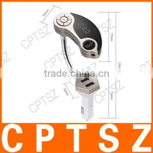 GT86 Car MP3 Dual USB MP3 MP3 Bluetooth Player/Design Of Double Charger For MP3 Player Wireless Bluetooth FM Transmitter thumbnail-5