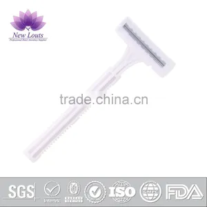 Plastic Disposable Blades Shaving Razor for Women thumbnail-2