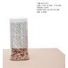 Decorative Glass Canisters With Plastic Lids thumbnail-2