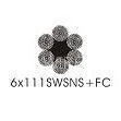 Compacted Stranded Wire Rope High Performance 6 x 111 WSNS thumbnail-1