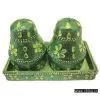 Handicraft : Handmade Salt & Pepper Shaker Set thumbnail-1