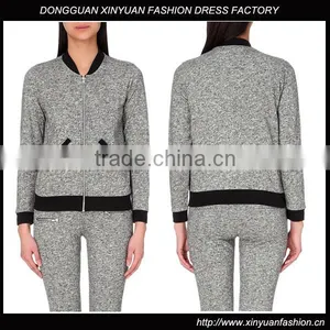 Ladies Youth Trendy Sports Jersey Jacket thumbnail-1