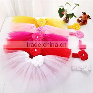 Professional Ballet Tutu With Headband Set for Girls 40colours in Stock thumbnail-1