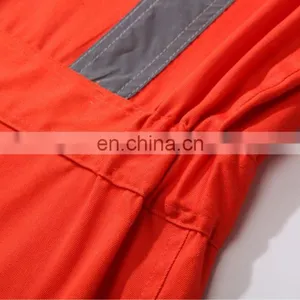 OEM Custom Breathable Greaseproof Mechanic Coveralls For Men thumbnail-3