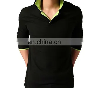 Fahion Men's 100% Cotton Polo T-shirts thumbnail-1