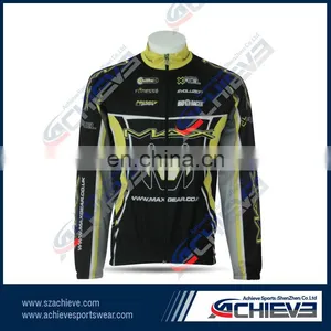 Sublimation Long Sleeve Cylcing Teamwear,cycling Jerseys thumbnail-1
