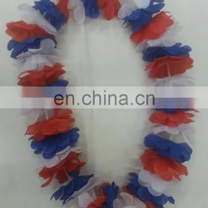 Hawaiian Luau Jumbo Silk Flower Leis Tropical Party thumbnail-1