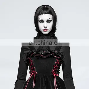 Pyon Pyon Gothic Lolita Black Collar-headband LS-046 thumbnail-1