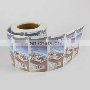China Manufacture Custom Waterproof Sticker Roll /colorful Trademark Stickers thumbnail-3