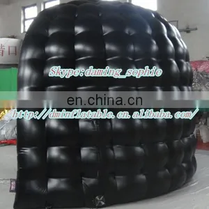 LED Lighting Inflatable Black Photo Booth for Sale thumbnail-3
