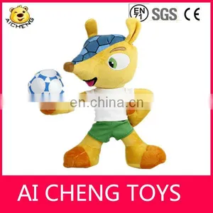 Dongguan Plush Toys Factory Customize Your Own Design Plush Mascot Toys for Promotional thumbnail-1