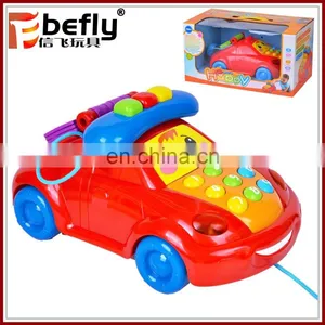 Lovely Car Shape Telephone Plastic Baby Climbing Toys for Sale thumbnail-1