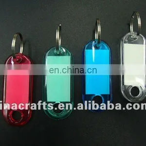 Keyring Plastic Luggage Tag thumbnail-1
