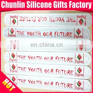 Crative Silicone Slap Bracelets for Christmas Gifts thumbnail-1
