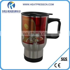 Sublimation Silver Stainless Steel Mug thumbnail-2