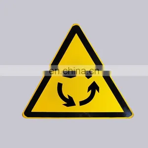 Professional OEM Factory UV Printed And Reflective Type Custom Aluminum Notice Road Sign thumbnail-1
