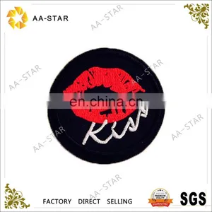 Lip Print Personalized Embroidery Patch for Garment thumbnail-1