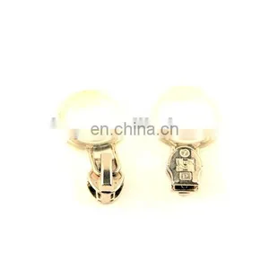 Shiny Gold Metal Zipper Puller Wholesale thumbnail-1
