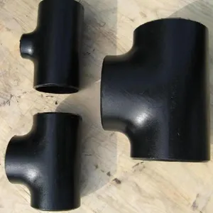 Astm Asme A234 Wpb Steel Tee Seamless Butt Welded Factory thumbnail-3