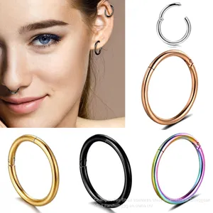 Ins Hot Stainless Steel, Stainless Steel Titanium Steel Earrings Earrings, Nose Studs, Human Body Piercing, Foreign Trade Manufacturers Wholesale thumbnail-1