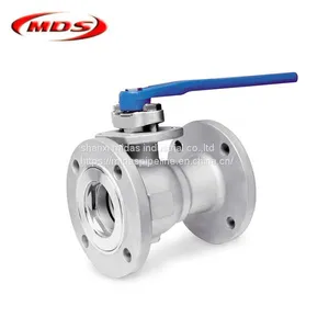 High Pressure Carbon Steel 1 Inch One Piece Flanged End Ball Valve Ansi thumbnail-1