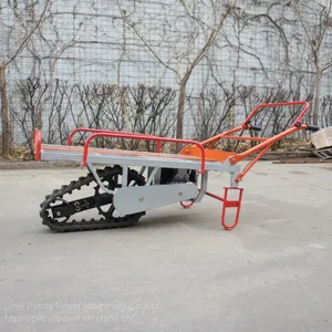 SH-80 Crawler-type Single Tracked Motor Barrow With Gas Engine for Agricultural Transportation thumbnail-4