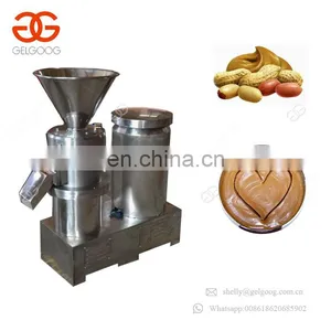 Good Feedback Macadamia Pine Nut Chili Paste Processing Line Peanut Butter Grinding Machine Price thumbnail-1