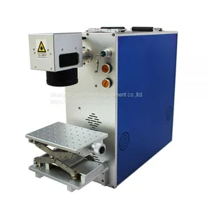 Jiaoxi 20W Protable Fiber Laser Marking Machine for Permanent Marking on Metal thumbnail-1