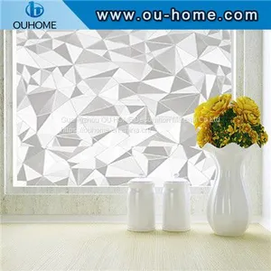 H613 No-Glue 3D Static Decorative Window Glass Stickers thumbnail-1