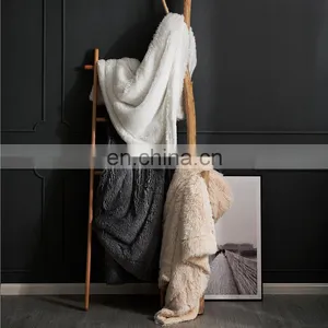 Throw Twin Double Sided 100% Polyester Travel PV Fleece Blanket thumbnail-1