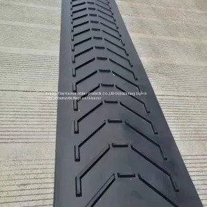Chevron Cleated Rubber Conveyor Belt thumbnail-4
