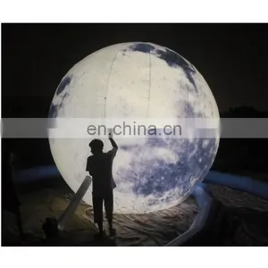 Best Selling Giant Inflatable Earth Globe Helium Balloon For Advertising thumbnail-6