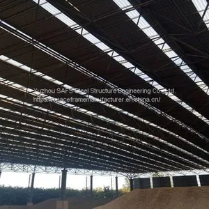 Steel Space Frame Structure Barrel Coal Storage Project for Zhongxin Iron and Steel Co., Ltd. thumbnail-4