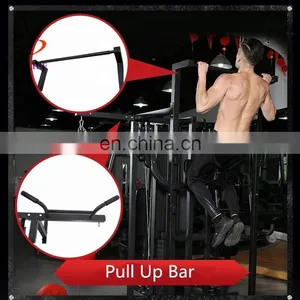 Factory Direct Heavy Duty Multifunctional Power Cage Squat Rack thumbnail-5