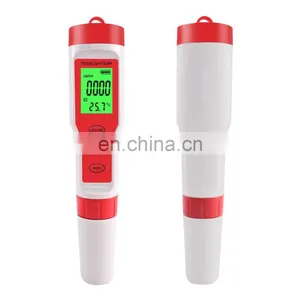 TDS/EC/pH Meter With Temp Water pH Meter 4 in 1 pH and Conductivity Moisture Temperature Sensor thumbnail-5
