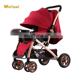 Aluminium Frame Baby Stroller Pram/folding Stroller Sale in European Market /china Baby Stroller Manufacturer thumbnail-5