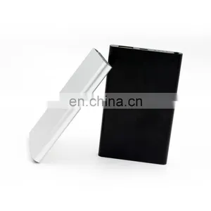 2020 Best Quality Metal 4000mah Power Bank Aluminum Super Thin Power Charger Oem Logo Print thumbnail-5