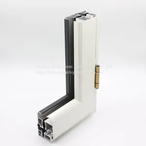 Modern Fashion Professional Aluminum Casement Doors Windows With Factory Price Manufacturer With Mosquito Net thumbnail-2