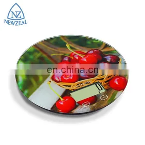 High End Quality 5kg1g Digital Kitchen Scale Highly Accurate Round Food Scale thumbnail-4
