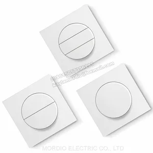MORDIO Factory Direct 5 Year Guarantee Brand OEM PC WHITE 10A Wall Switch and Socket Germany French Russia 16A SOCKET thumbnail-1